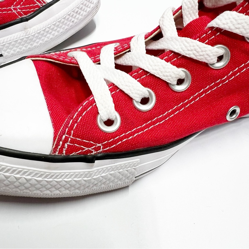 Converse Chuck Taylor All Star Hi Red High Top Shoes
size Men’s 6.5 Women 8.5 - Picture 10 of 13